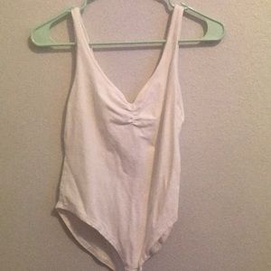 Forever 21 White Bodysuit